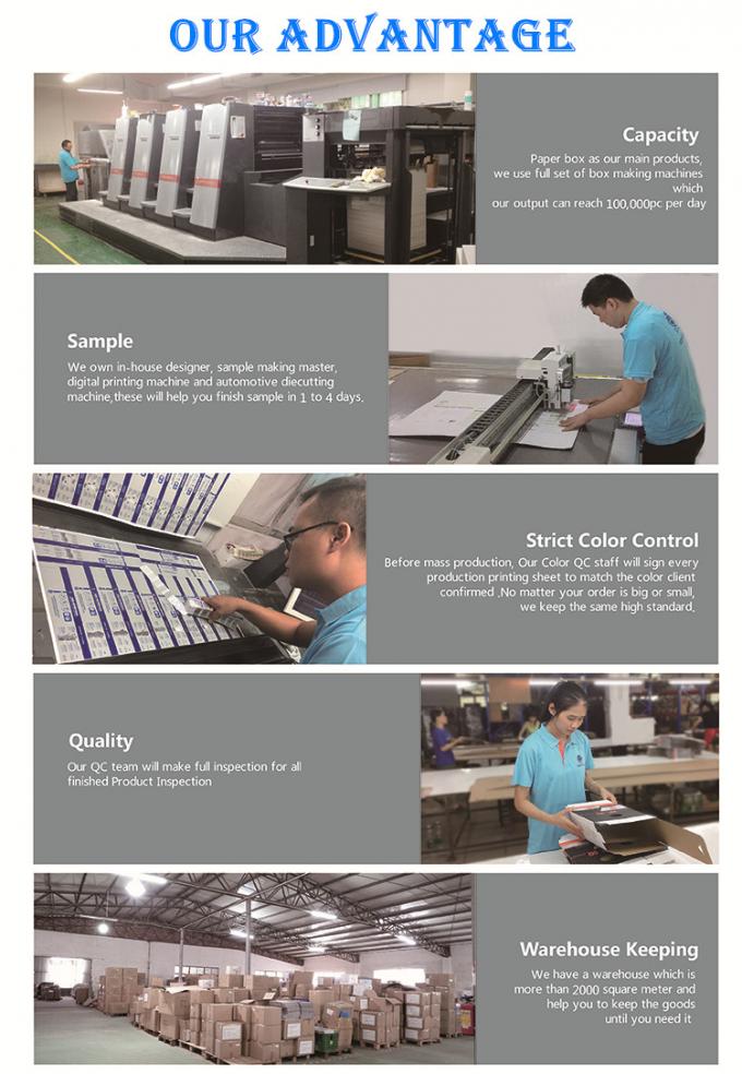 China Shenzhen Haojun Paper Packaging Co., Ltd. quality control